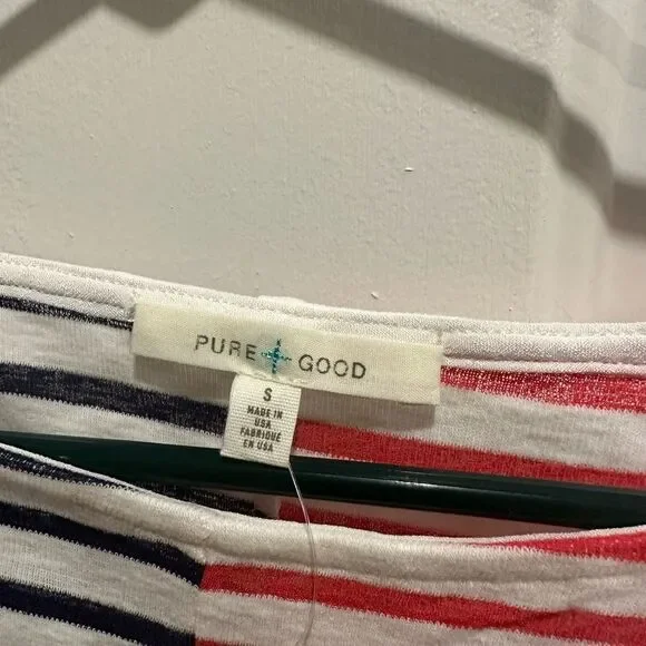 Anthropologie Pure Good small striped shirt - Picture 5 of 6